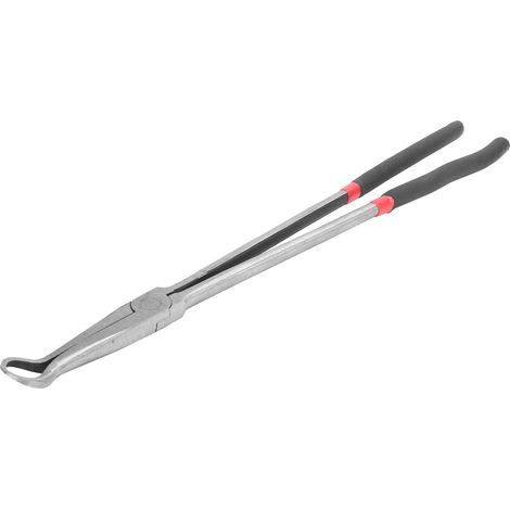 Pince à bec long 400 mm, pince à manche allongé 16 pouces, outil de préhension étendue, pince de précision à long bec. (1/5)