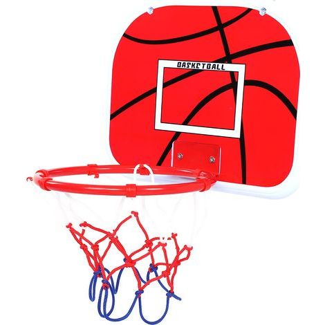 Verstellbarer Indoor-Netballkorb, Mini-Basketballplatte für Kinderspiele, Kunststoffhaken (1/5)