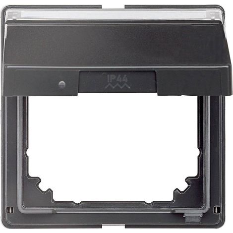 Merten Cadre intermédiaire Cache Aquadesign anthracite 516614 1 pc(s) C363831 (1/2)