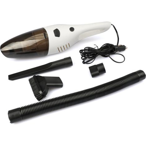 TRADE SHOP - Aspirapolvere Aspira Polvere Per Auto Palmare A 12v 120w + Accessori Kit Pulizia - (1/5)
