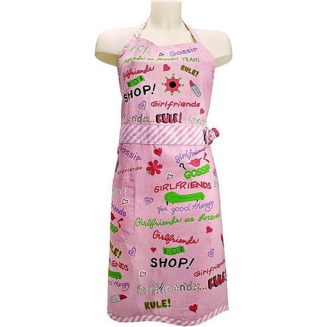HOMESCAPES Girlfriends Rule Lolita Apron