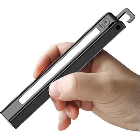 Lampe stylo LED+COB rechargeable et polyvalente, lampe stylo USB avec 6 modes d'éclairage (1/5)