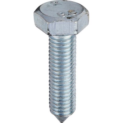 M10 X 40 HT Hex Sets Cone Point Zinc Plated (1/2)