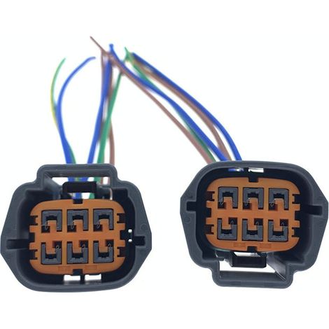 Compatible avec les modèles Nissan Teana, Sylphy, Tiida, Qashqai et X-Trail : moteur de levage, corps de papillon et connecteur de sonde lambda – JB2057-6P