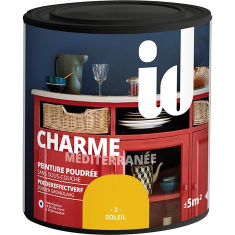 ID VERNICE OPACA E LAVABILE CHARME COLORGIALLO SOLE - 0.5 LT (1/5)