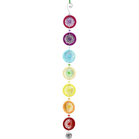 Dream Catcher - 40 mm Cristal Suspendu - Décor Murale et Voiture - Longueur 53 cm - 1 Pièce (1/5)