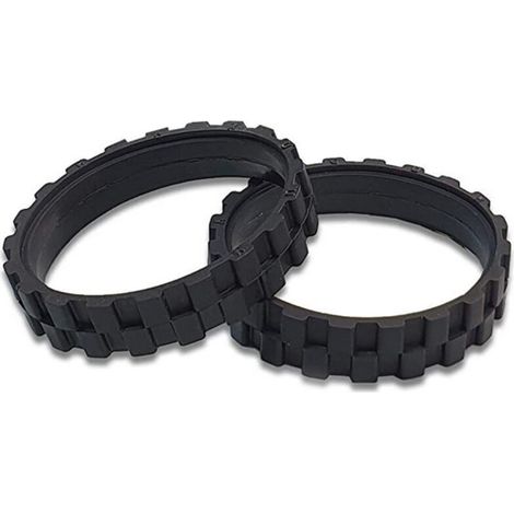 (70x15mm)2 pièce PNEUS Roues pour IROBOT ROOMBA séries S9 S9+ (Pack 2 unités) Fabriqué en Espagne Antidérapant, adhérence exceptionnelle et Montage Facile (1/4)