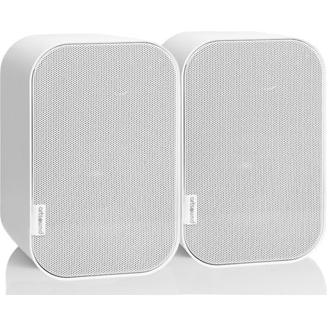 Artsound UNI30, Set aus 2 passiven Lautsprechern, 2-Wege HiFi-Lautsprecher, 20-60 Watt, Wandhalterung mit Kugelgelenk, geeignet für Räume bis zu 40 m² wie Küche, Café, Lager, Farbe: weiß