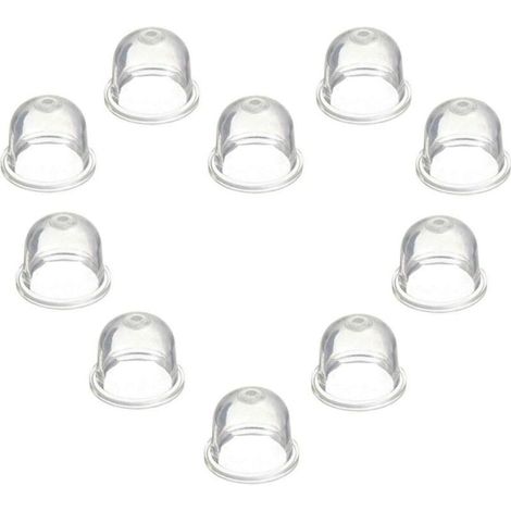 Lot de 10 Pompes d'Amorçage 18812 18814 for Chainsaw Edger Walbro ECHO 123181140630 1238140650 Homelite 01201 UP04802 McCulloch 22583400 4133 121 2700 (1/4)