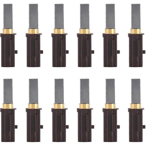 Balais de charbon pour moteur d'aspirateur électrique Ametek Lamb 2311480, 333261, 33326-1 (12 pièces neuves) (1/5)