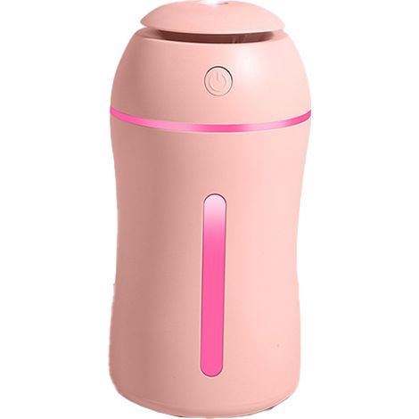 Humidificateur Portable - Brumisateur USB Silencieux 240ml - Pour Chambre Bureau Voiture - Lumière Colorée (1/5)