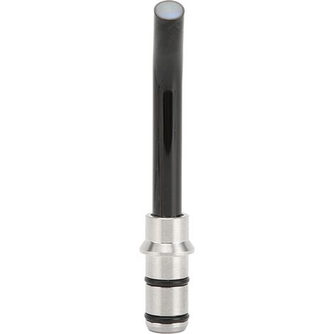 Tige de guidage optique dentaire en acier inoxydable, double anneau, embout optique pour lampe dentaire, noir, 21mm x 12mm (1/5)