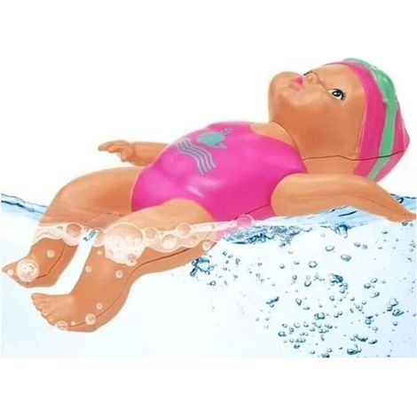 Poupée de natation étanche pour bébé - Jouet électrique intelligent - Piscine - Jouet pour enfant