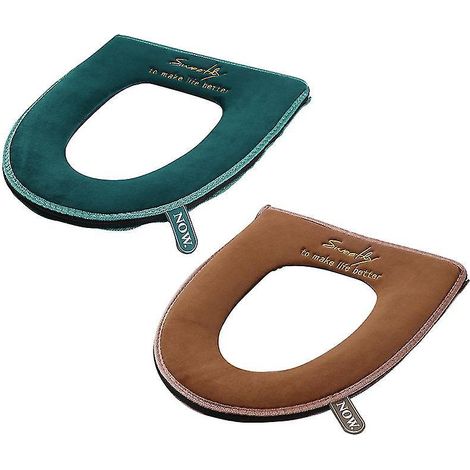 Lot de 2 protège-sièges de toilettes