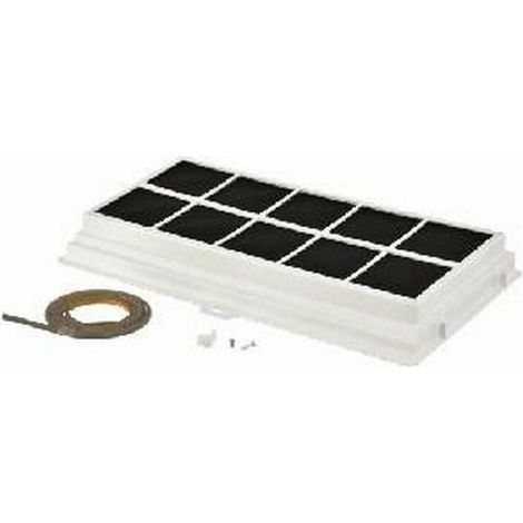 Filtre charbon d'origine 485x255x55 mm (00460478, 460478) Hotte BOSCH, CONSTRUCTA, NEFF, ROSIERES, SIEMENS