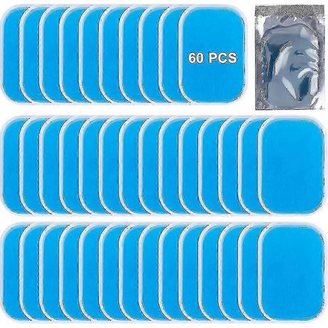 60 feuilles de gel pour coussinet abdominal, feuilles de gel de rechange pour ceinture de tonification abdominale - Bon (1/5)