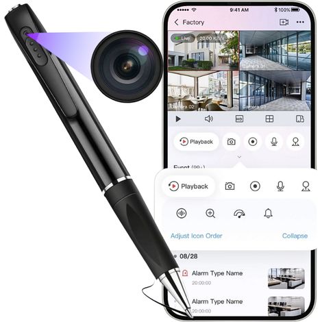 W8 WiFi Mini-Kamerastift