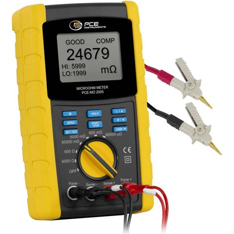 PCE Instruments PCE-MO 2005 Ohmmètre (1/4)