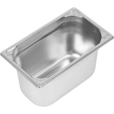 Bac Gastro Inox 18/10 GN 1/4 - P 150 mm - Vogue (1/5)