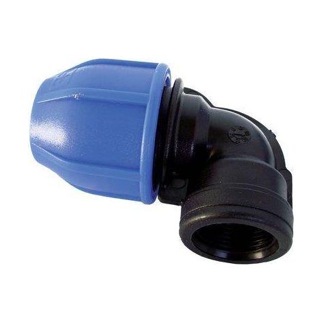 Fitting outras Kompressionswinkel 32mm Polypropylen patentiert