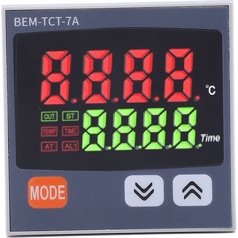 Thermostat à affichage numérique avec sortie relais pour presse à chaud 100-240 V (1/5)