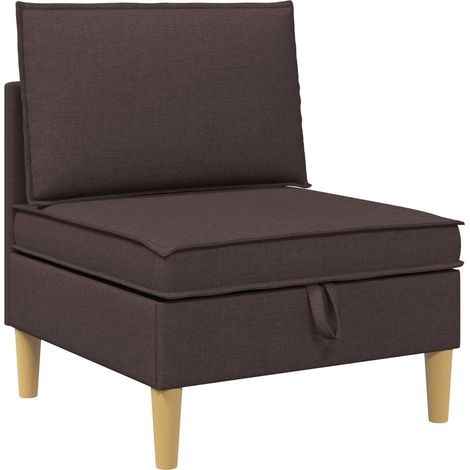 Sofa mit Stauraum Stoff vidaXL