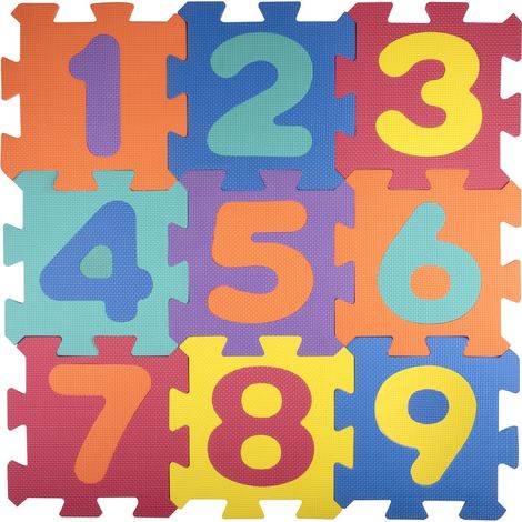 Let's Play Tapis de jeu Multicolores H1xl92xL92cm (1/5)
