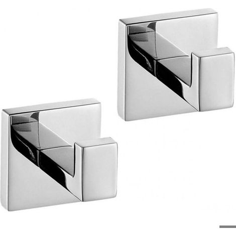 Porte-Serviettes Mural - Acier Inoxydable 304 - Finition Noir - Pour Salle De Bain Et Cuisine - 1 Pièce (1/4)