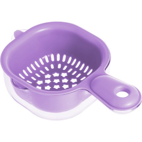 Passoire à fruits et baies, égouttoir violet pour la cuisine – (1/5)