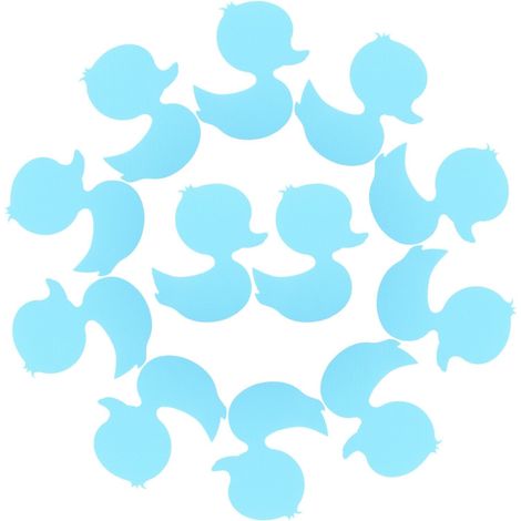 Non Slip Shower Stickers with Duck Design for Bathtubs and