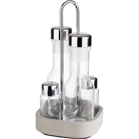 Recipiente para pimienta/sal/vinagre/aceite APS Element, altura 250 mm, longitud 125 mm (1/3)