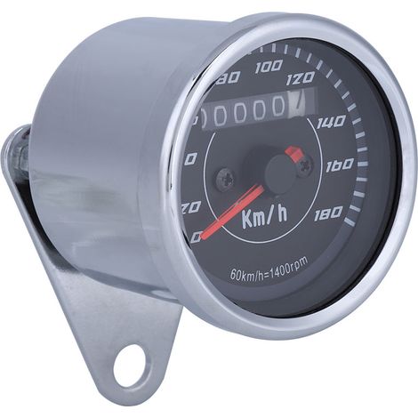 Universeller zweifarbiger LED-Tachometer (km/h) für Motorräder (1/5)