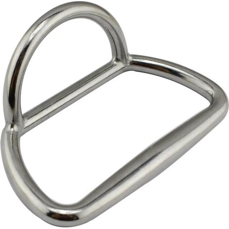 Anneau de remorquage en Acier Inoxydable 316, 90mm, Argent hautement Poli, for matériel de Bateau Marin, poignée d'anneau de remorquage, 1 pièces (1/5)