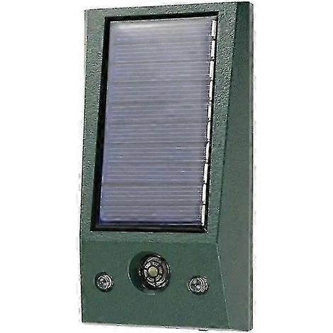Répulsif à oiseaux électronique ultrasonique à énergie solaire, étanche, pour pigeons, usage extérieur (1/5)