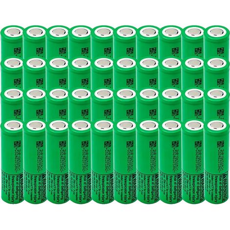 Batería de litio, capacidad de 3500 mAh, tasa de descarga de 25 A, MJ1-40PCS (1/2)