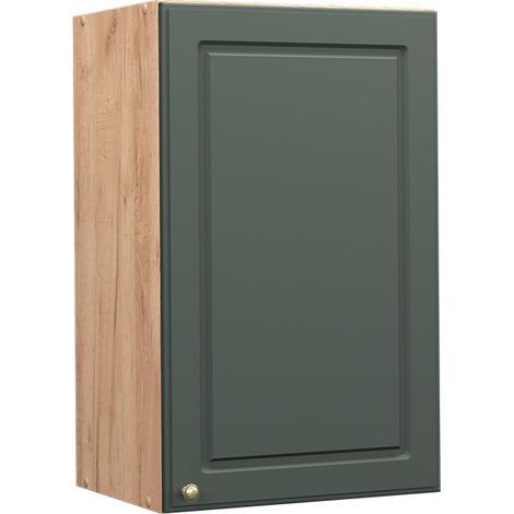 Pensile da cucina Fame-Line, Verde-oro rustico, 45 cm, Vicco
