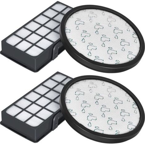 Filtri, confezione da 2, compatibili con RO6984EA, RO6941EA, ecc. (1/4)
