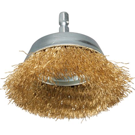 Brosse boisseau à fils laiton D.63mm MAKITA D-73623 (1/4)
