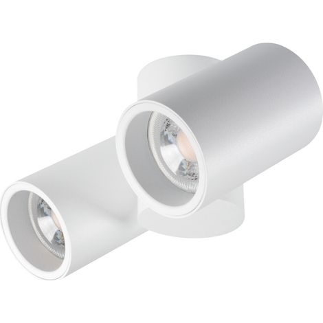 Kanlux BLURRO plafone bianco con due faretti orientabili (1/5)