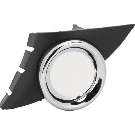 Grille de phare antibrouillard inférieure de pare-chocs avant, support de lampe chromé, garniture de couverture de cadre pour modèles Sport 207 de 2006 à 2009, gauche 7452HW. (1/5)