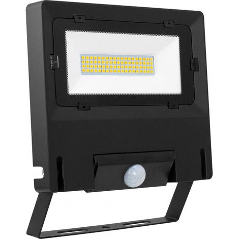Projecteur Extérieur MICHELLE IP65 IK08 faisceau 110° LED et driver intégrés avec détecteur de mouvement ARIC 51269 (1/5)