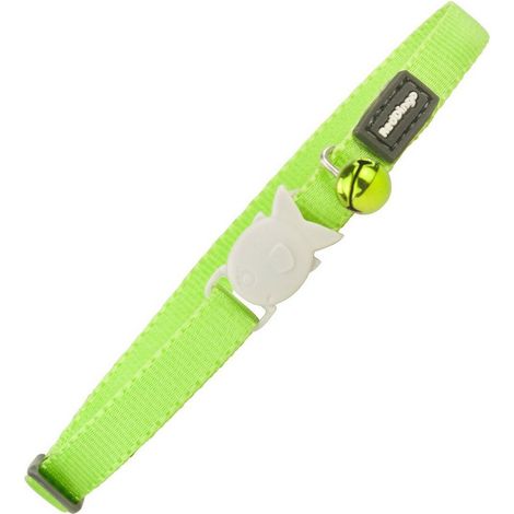 Collare per gatti Red Dingo 20-32 cm Lime