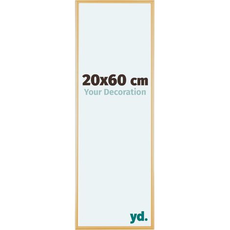yd. - Cadre photo 37.5x98 - Or Vintage - Aluminium - Kent