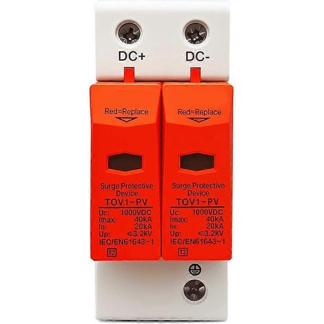 Überspannungsschutzgerät für den Hausgebrauch 1000 V DC 20 kA-40 kA (1/5)