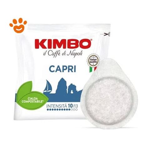 Kimbo Caffè Cialde ESE 44 -
 Capri - Confezione 50 Cialde -