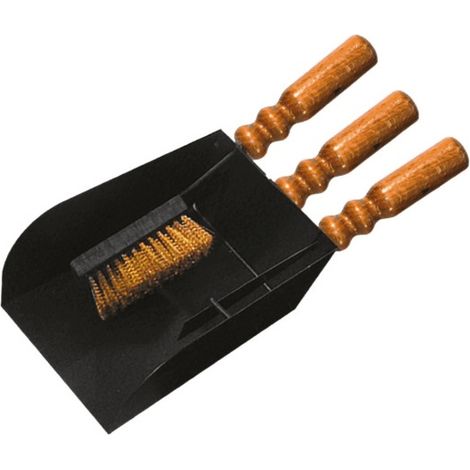Set pulizia camino 3 pz Dino 34x18x5h cm