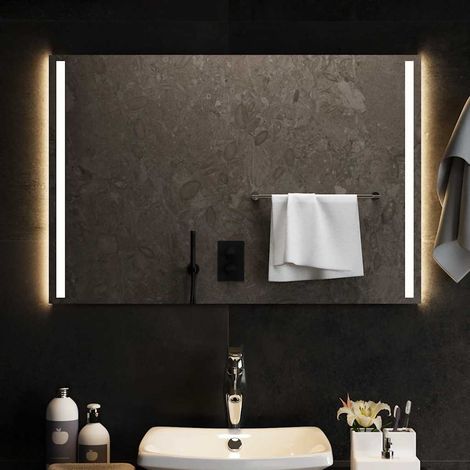 Miroir de salle de bain LED 90x60 cm