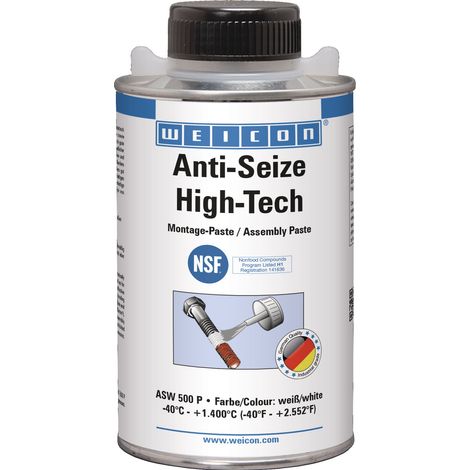 Colla per montaggio Anti-Seize High-Tech 500g bianca NSF H1 Confezione