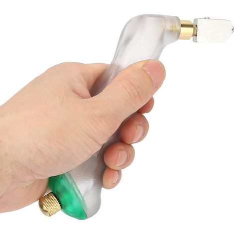 Coupe-verre robuste à poignée pistolet, lame en carbure de tungstène (1/5)