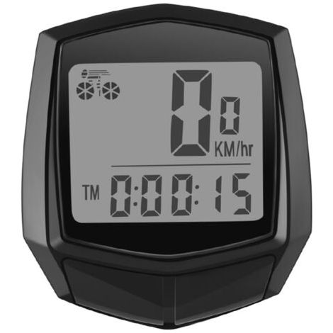 Compteur de vitesse précis pour vélo, interfaces en chinois et en anglais, odomètre, ordinateur de vélo filaire fiable. (1/5)